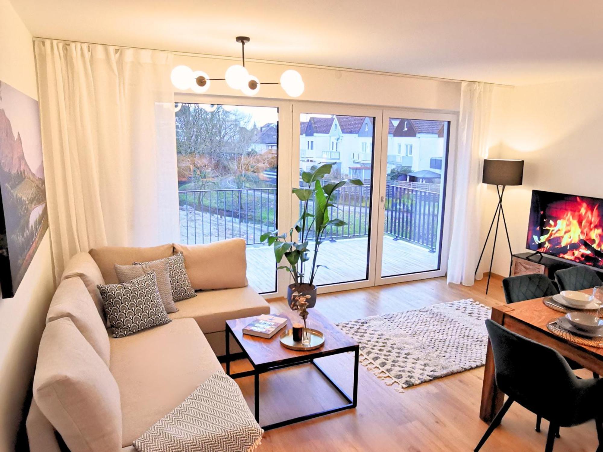 Fynbos Penthouse Deluxe, Balkon, Parkplatz Apartment Щраубинг Екстериор снимка